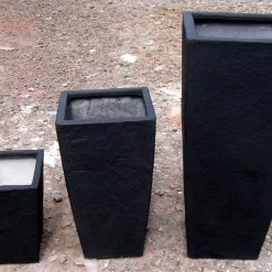 CGASPL Pot-Planters Designer Elegance Slate Fiber Planter