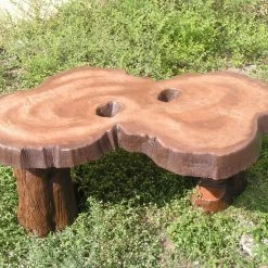 CGASPL Pot-Planters Wooden Garden Tea Poy