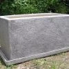 CGASPL Granite Rectangle Shape FRP Fiber Planter Pot-Planters