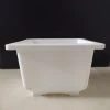 CGASPL Pot-Planters Bonzi Square Pot - 17cm (White)