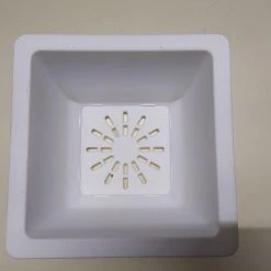 CGASPL Pot-Planters Bonzi Square Pot - 17cm (White)