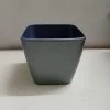 CGASPL 14 Cm Silver Paris Square Pot Pot-Planters
