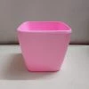 CGASPL 14 Cm Pink Paris Square Pot Pot-Planters