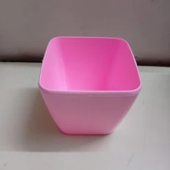 CGASPL 14 Cm Pink Paris Square Pot Pot-Planters