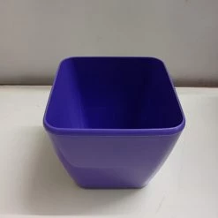 CGASPL 14 Cm Violet Paris Square Pot Pot-Planters