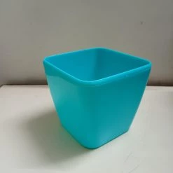 CGASPL Pot-Planters 14 Cm Turq Paris Square Pot