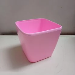 CGASPL 14 Cm Pink Paris Square Pot Pot-Planters