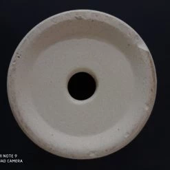 CGASPL Ceramic Pot Round Dotted White (Pack Of 3) Pot-Planters 10 CGASPL Ceramic Pot Round Dotted White (Pack Of 3) Pot-Planters