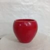 CGASPL Round Red Ceramic Pot Pot-Planters