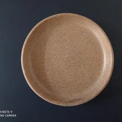 CGASPL Pot-Planters Cup Shaped Ceramic Pot With Saucer Cream Color03