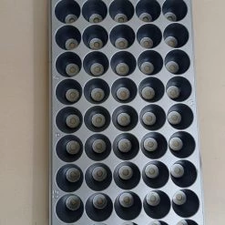 CGASPL Pot-Planters Silver Round 50 Cavity Seedling Tray