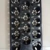 CGASPL Black Round Spacing Tray (14 Cells) Pot-Planters