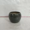 CGASPL Handi Shaped Round Ceramic Pot Gray Pot-Planters