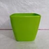 CGASPL Pot-Planters 17 Cm Green Paris Square Pot