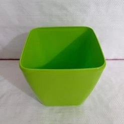 CGASPL Pot-Planters 17 Cm Green Paris Square Pot