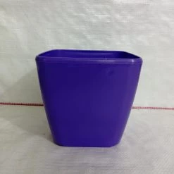CGASPL 17 Cm Violet Paris Square Pot Pot-Planters