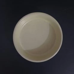 CGASPL Small Round Olive Green Ceramic Pot (Pack Of 3)