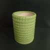 CGASPL Pot-Planters Green Cylindrical Ceramic Pot