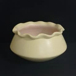 CGASPL Pot-Planters Light Yellow Ceramic Pot