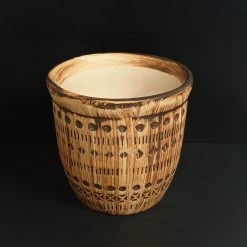 CGASPL Coffee Ceramic Pot Pot-Planters