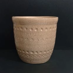 CGASPL Brownish Ceramic Pot