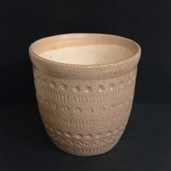 CGASPL Brownish Ceramic Pot