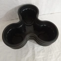 CGASPL Stacking Pots Black,Vertical Flower Tower Pots 7 CGASPL Stacking Pots Black,Vertical Flower Tower Pots