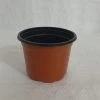 CGASPL Pot-Planters Thermoformed Pots (90 X 68 Mm) (Pack Of 6, Terracotta Color)