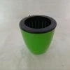 CGASPL Pot-Planters Self Watering Planter 4", Green (Pack Of 6)