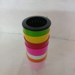 CGASPL Self Watering Planter 4", Mutli Color (Pack Of 6) Pot-Planters