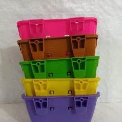 CGASPL Pot-Planters Verticell Vertical Garden Wall Hanging Pot Multi Color (Pack Of 6)