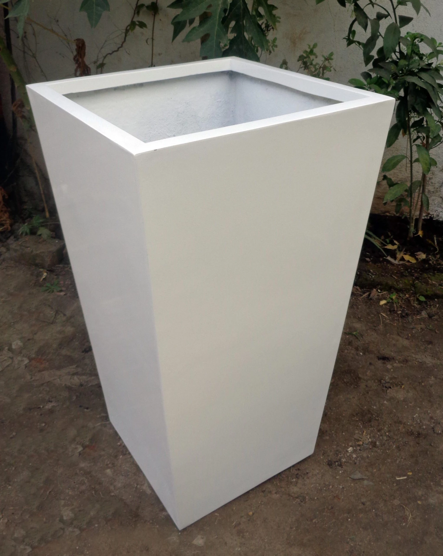 CGASPL Pot-Planters Imperial White Fiber Planter 3 CGASPL Pot-Planters Imperial White Fiber Planter