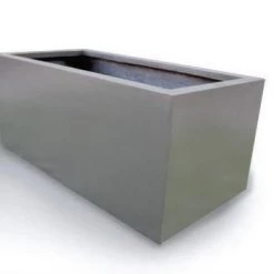 CGASPL Long Turf Gray Fiber Planter Pot-Planters