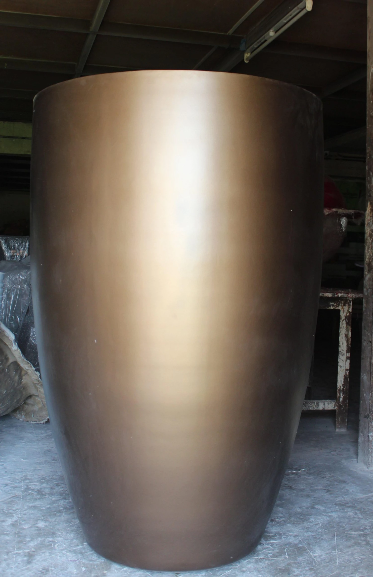 CGASPL Pot-Planters Mammoth Metallic Fiber Planter 3 CGASPL Pot-Planters Mammoth Metallic Fiber Planter