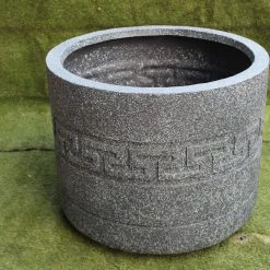 CGASPL Maze Spotted Granite Fiber Planter Pot-Planters