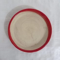 CGASPL Pot-Planters Medium Red Round Ceramic Pot