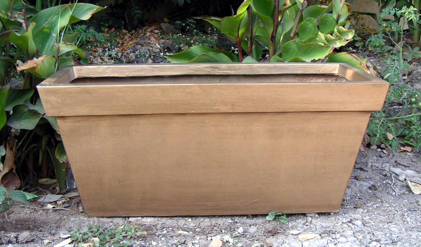 CGASPL Pot-Planters Metallic Horizontal FRP Fiber Planter 3 CGASPL Pot-Planters Metallic Horizontal FRP Fiber Planter