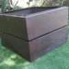CGASPL Pot-Planters Modular Stack Oak Wood Brown Fiber Planter 1 CGASPL Pot-Planters Modular Stack Oak Wood Brown Fiber Planter