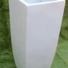 CGASPL Orlando White Fiber Planter Pot-Planters