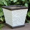CGASPL Small Textured Fiber Planter Pot-Planters 2 CGASPL Small Textured Fiber Planter Pot-Planters