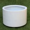 CGASPL Pot-Planters Pentola Glossy White Fiber Planter