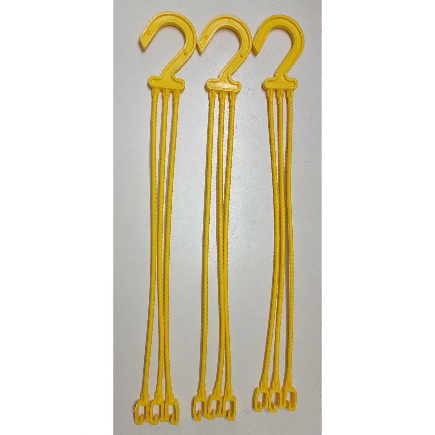 CGASPL Pot-Planters 40 Cm Long Yellow Hanger For Planter (Pack Of 6) 3 CGASPL Pot-Planters 40 Cm Long Yellow Hanger For Planter (Pack Of 6)