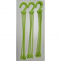 CGASPL 40 Cm Long Green Hanger For Planter (Pack Of 6)