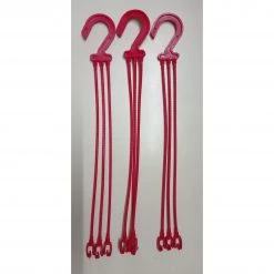 CGASPL 40 Cm Long Red Hanger For Planter (Pack Of 6) Pot-Planters