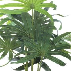 CGASPL Artificial Plants Artificial Raphis Graci Palm 24 Leaves - 4 Feet Approx