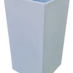 CGASPL Pot-Planters Republic White Fiber Planter