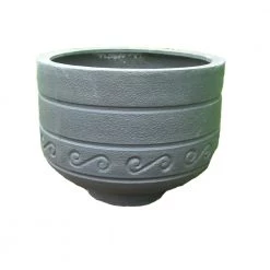 CGASPL Pot-Planters Sea Breeze Round Fiber Planter
