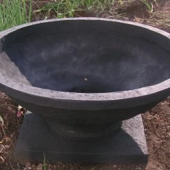 CGASPL Pot-Planters Stone Cup Fiber Planter