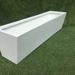 CGASPL Sugar Crystal White Fiber Planter