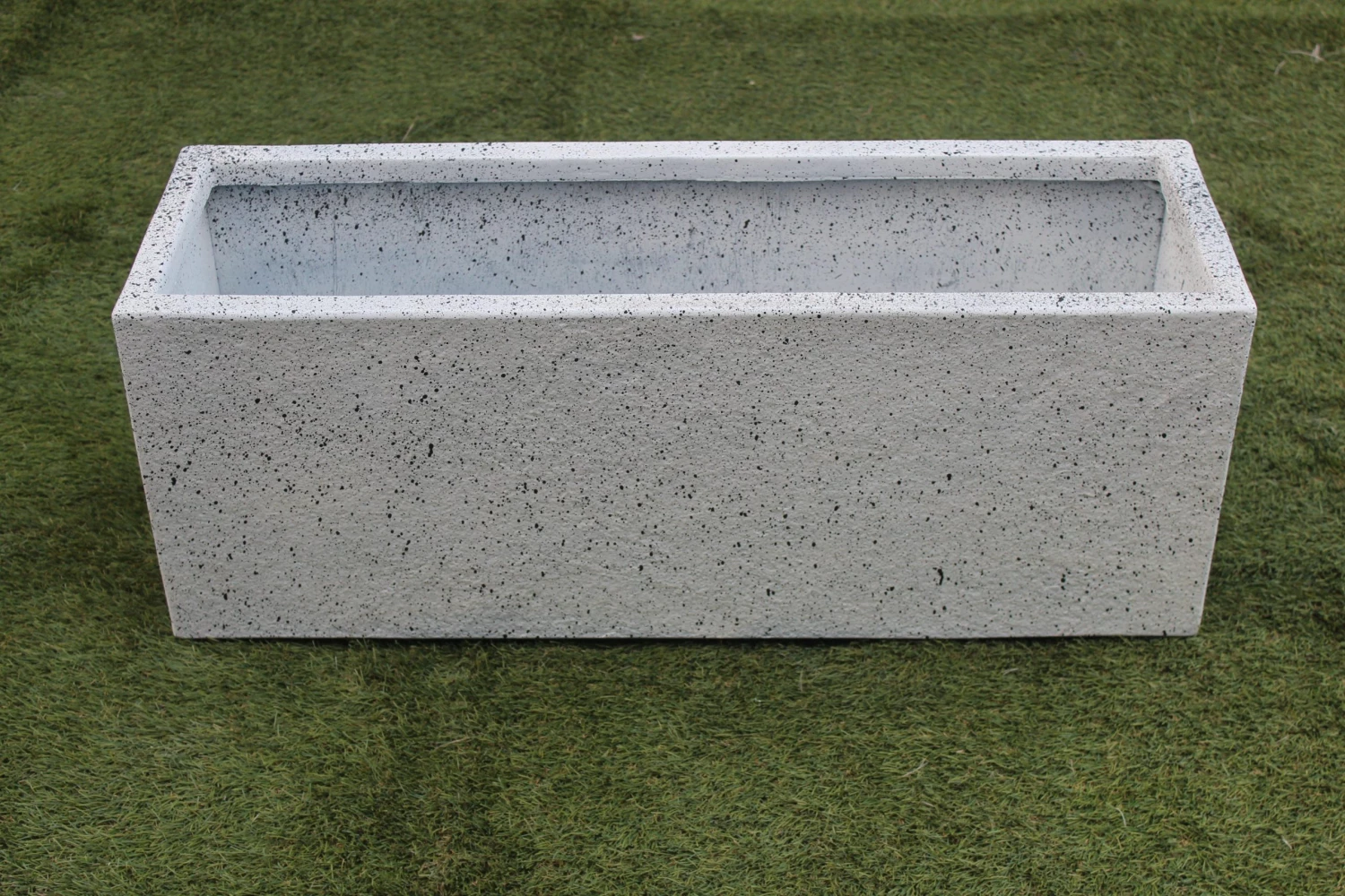 CGASPL Torso Spotted White Fiber Planter 3 CGASPL Torso Spotted White Fiber Planter